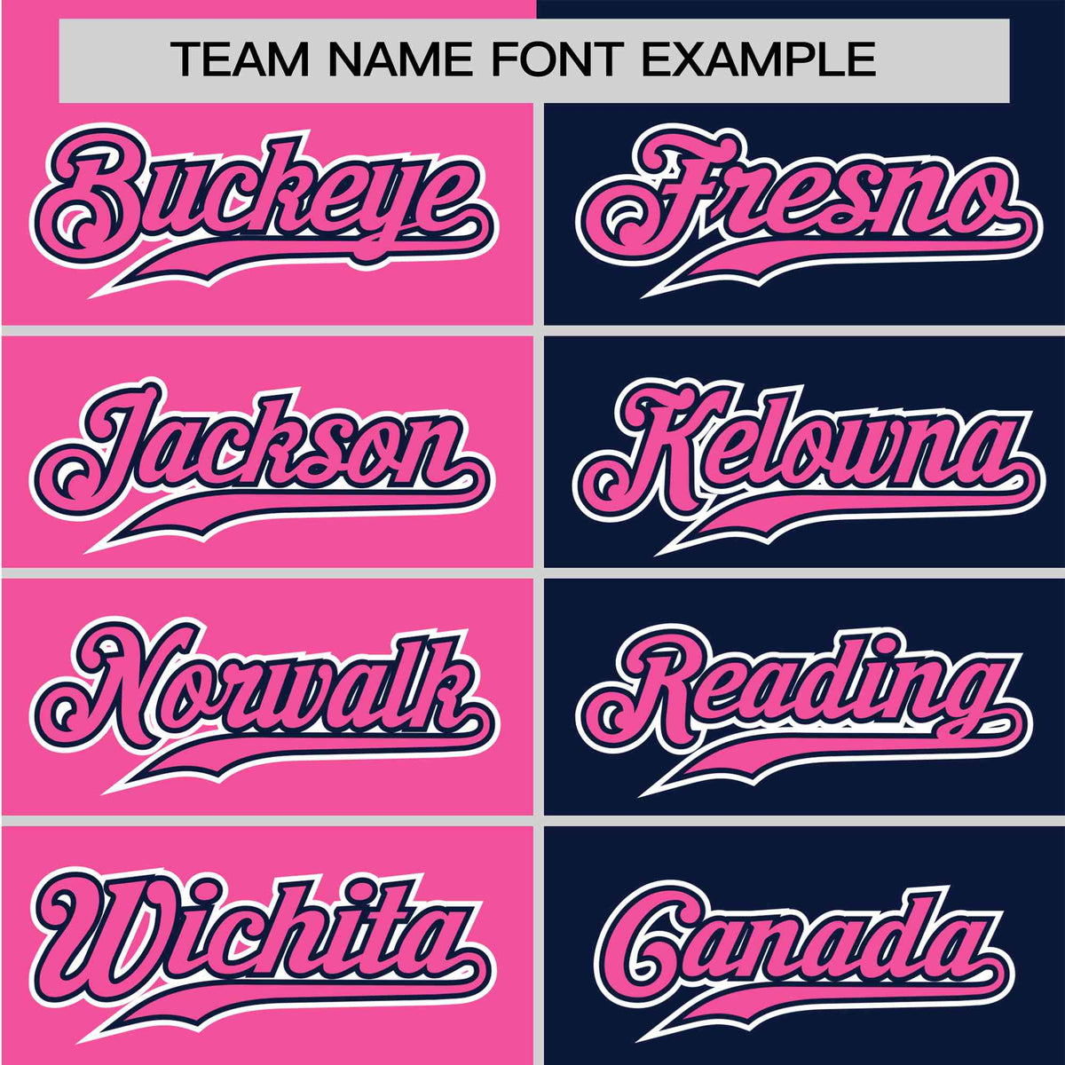 Custom Pink Navy Authentic Split Fashion Baseball Jersey