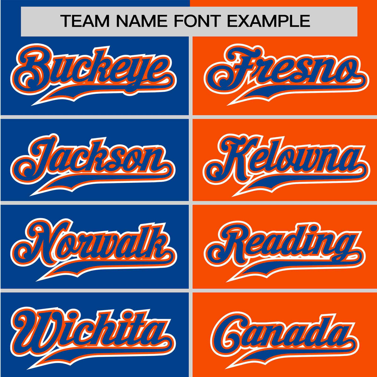 Custom Royal Blue Orange Authentic Split Fashion Baseball Jersey