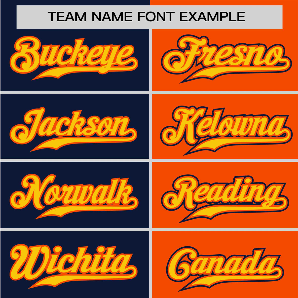 Custom Navy Orange Authentic Split Fashion Baseball Jersey