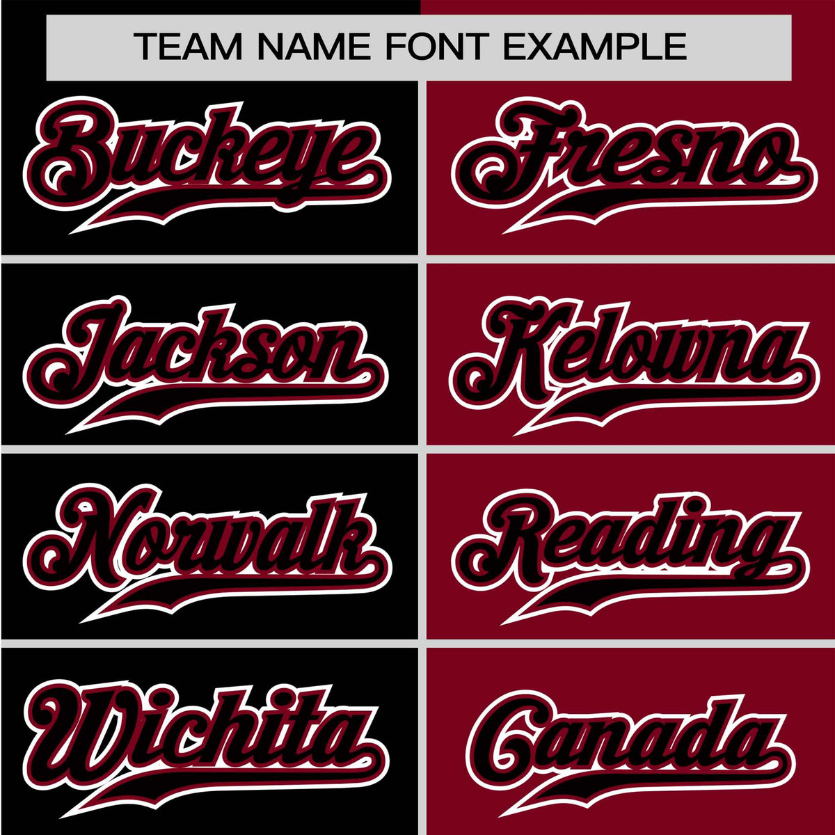 Custom Black Crimson Authentic Split Fashion Baseball Jersey