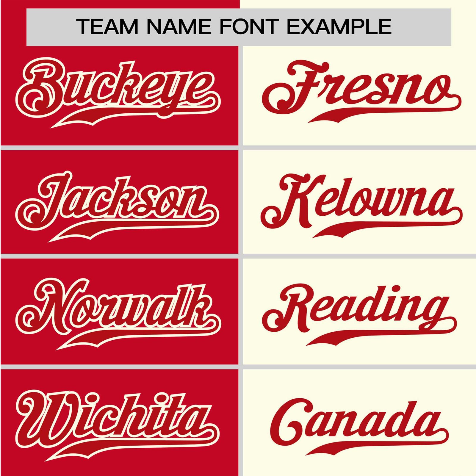 Custom Red Cream Authentic Split Fashion Baseball Jersey