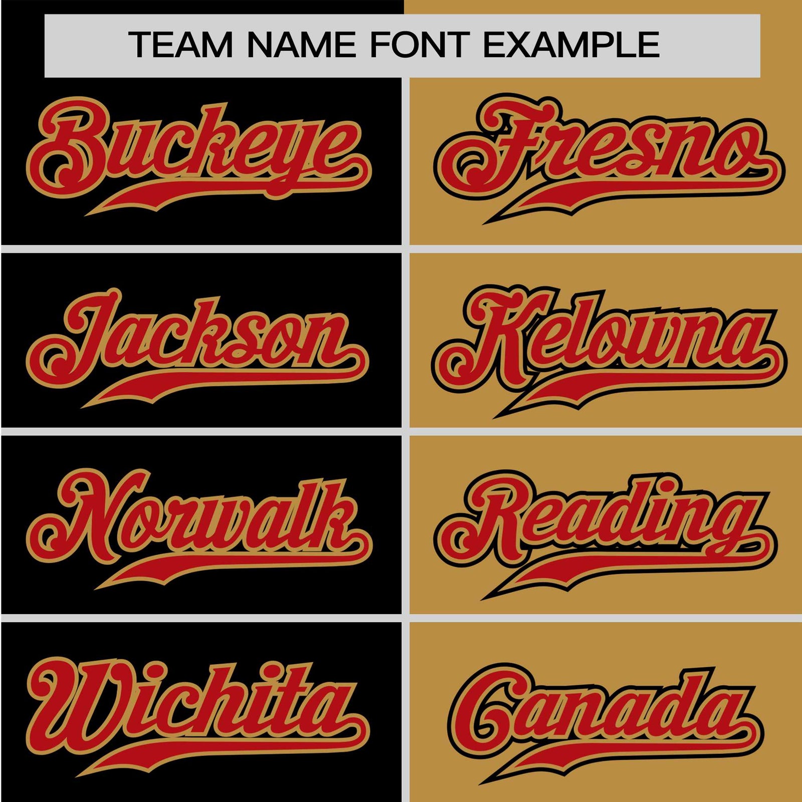 Custom Black Old Gold-Red Authentic Split Fashion Baseball Jersey