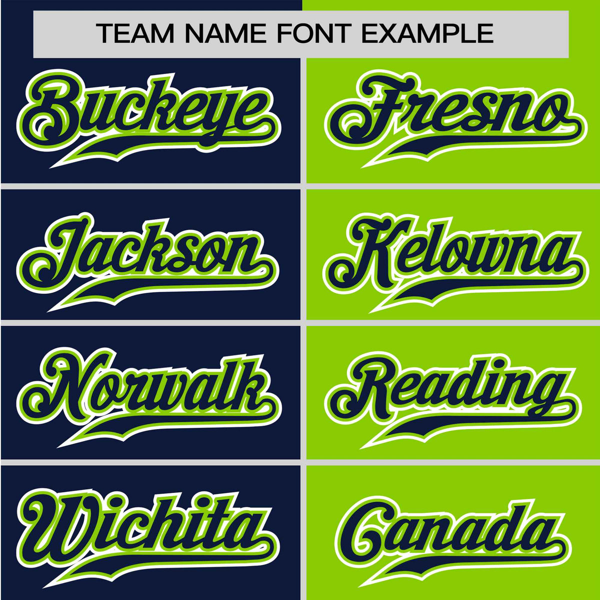 Custom Navy Neon Green Authentic Split Fashion Baseball Jersey