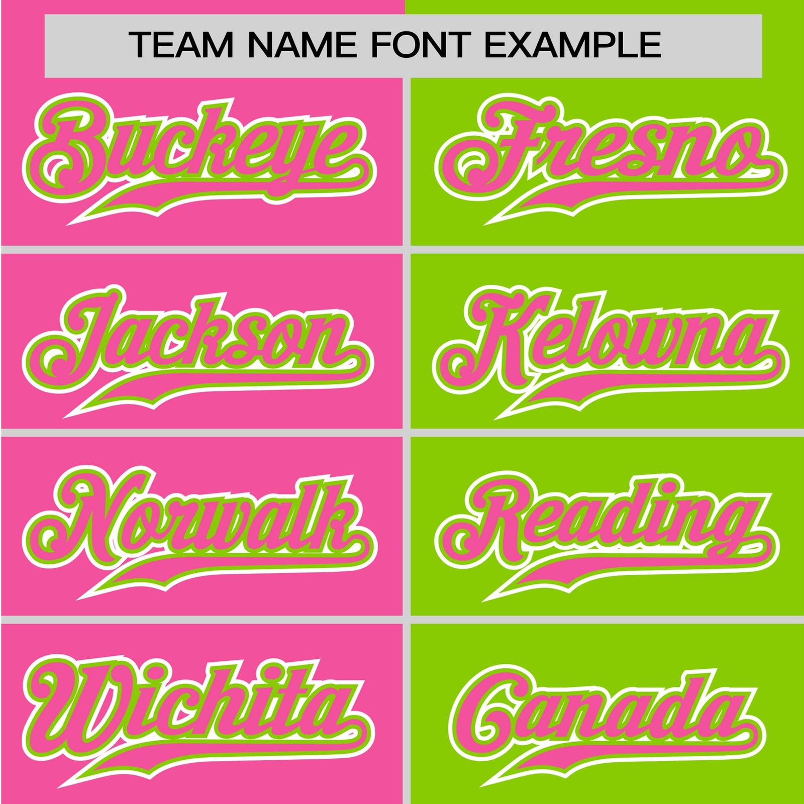 Custom Pink Neon Green Authentic Split Fashion Baseball Jersey