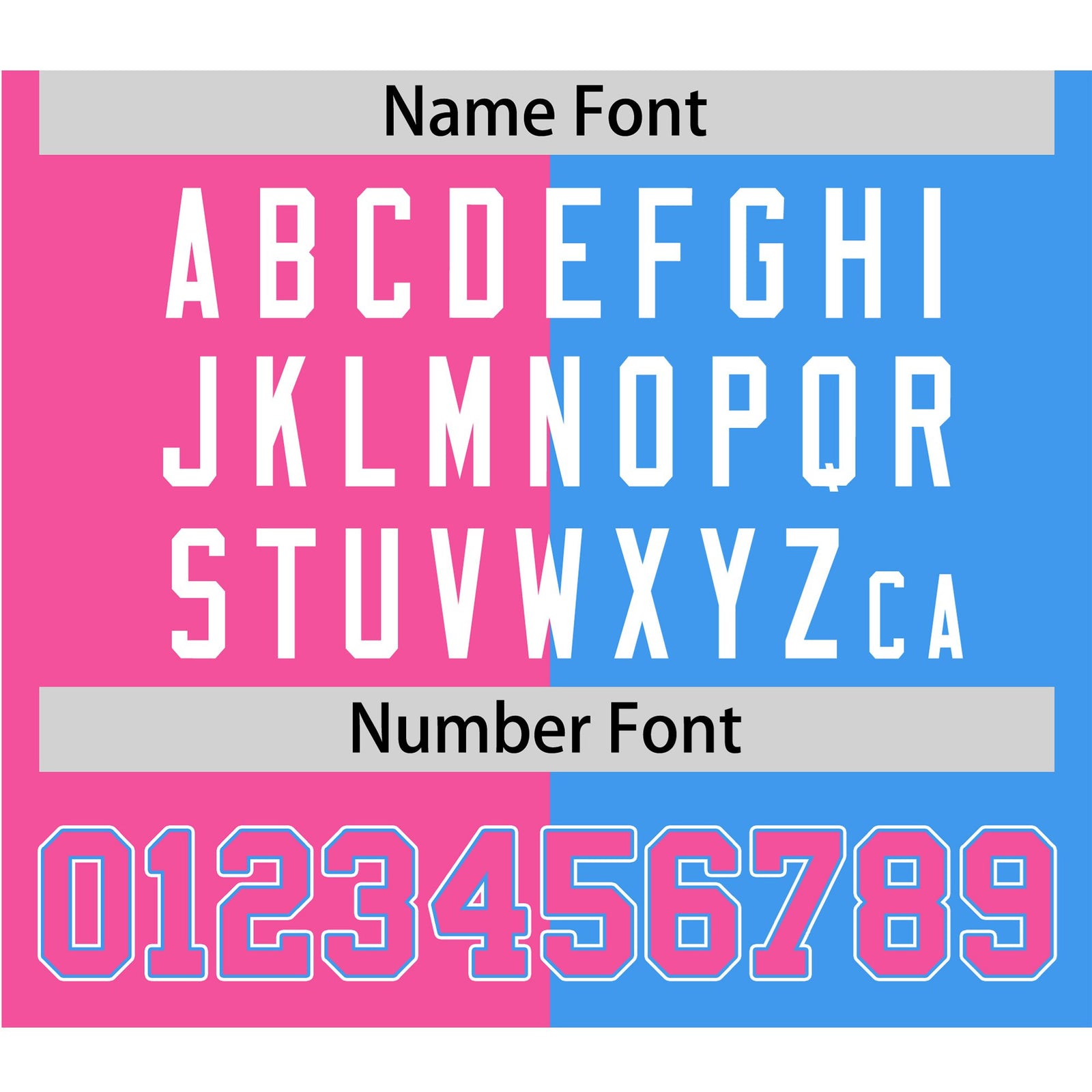 Custom Pink Powder Blue Authentic Split Fashion Baseball Jersey