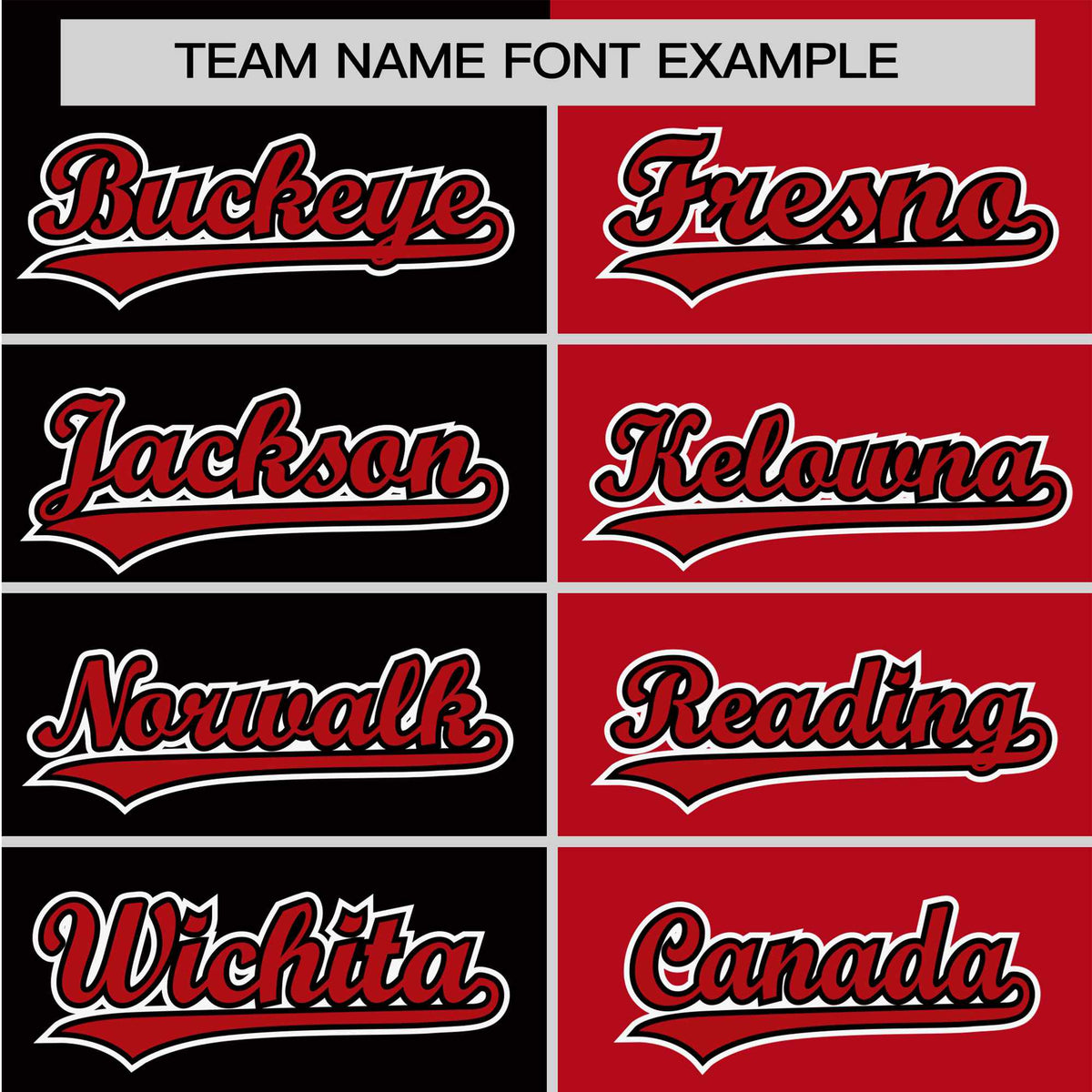 Custom Black Red Authentic Split Fashion Baseball Jersey