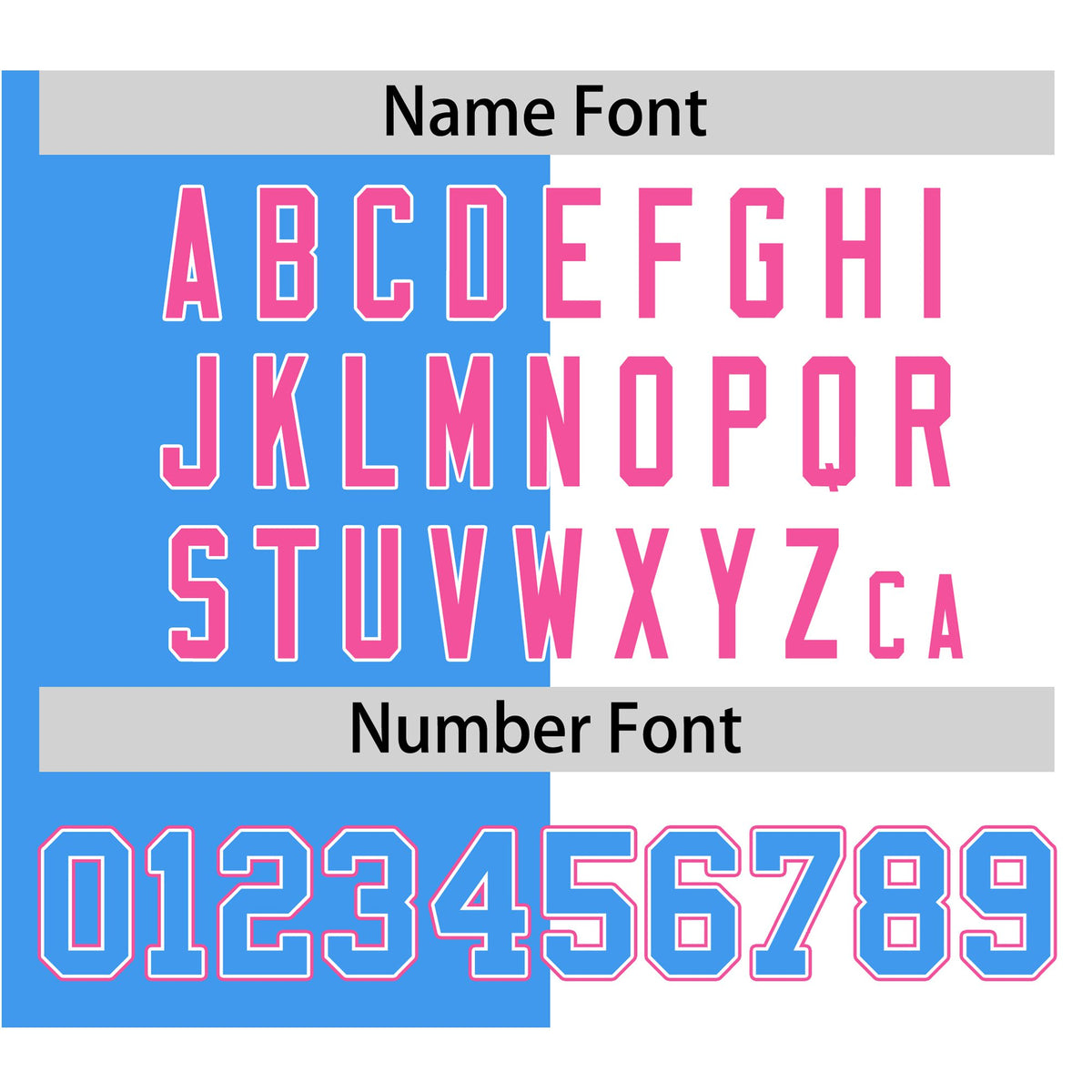 Custom Powder Blue White Authentic Split Fashion Baseball Jersey