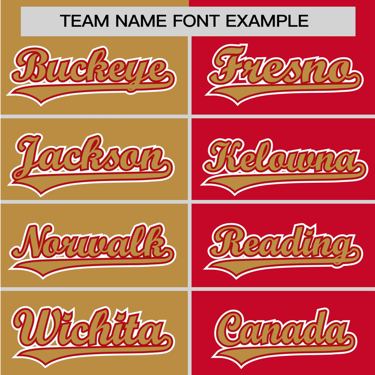 Custom Old Gold Red Authentic Split Fashion Baseball Jersey