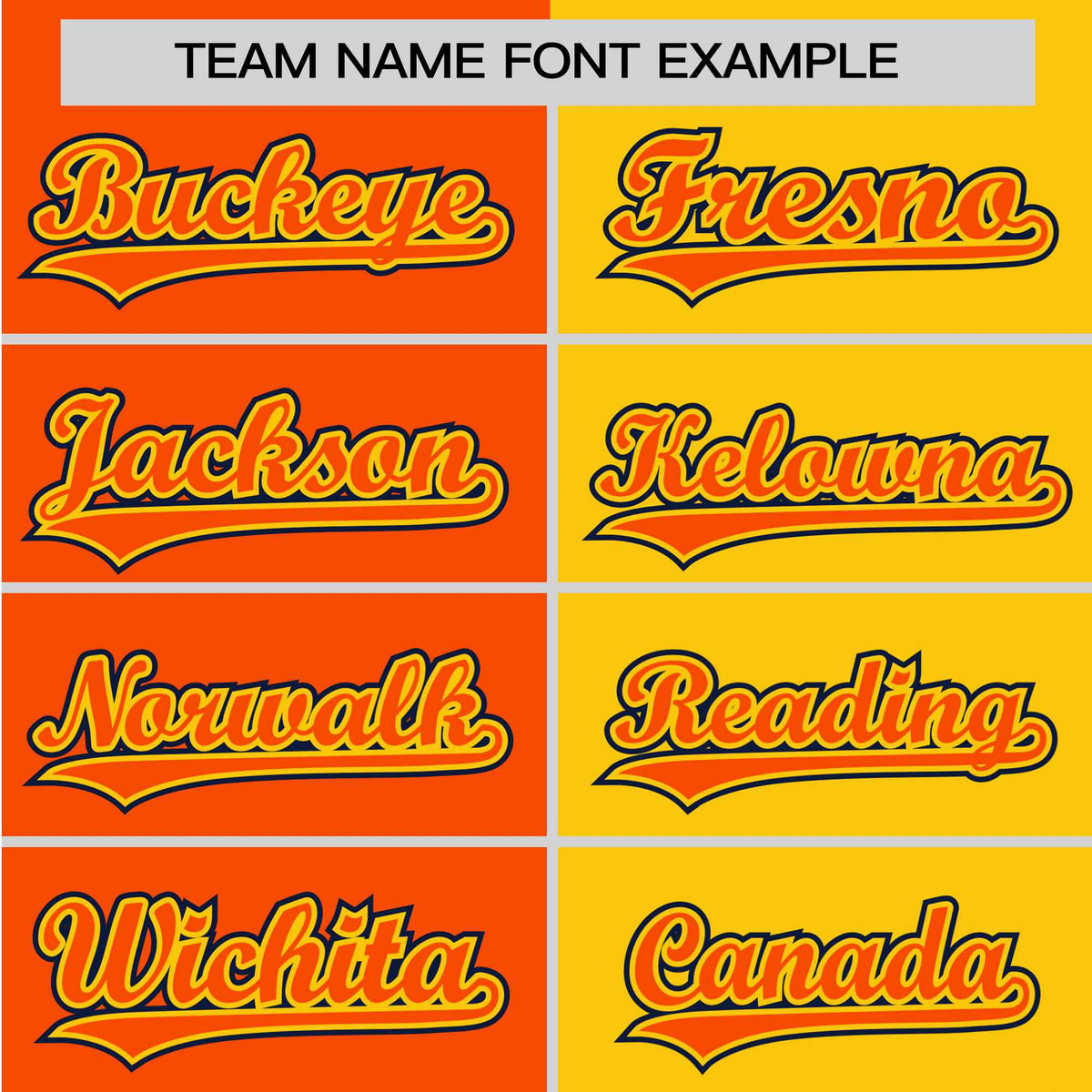 Custom Orange Gold Authentic Split Fashion Baseball Jersey