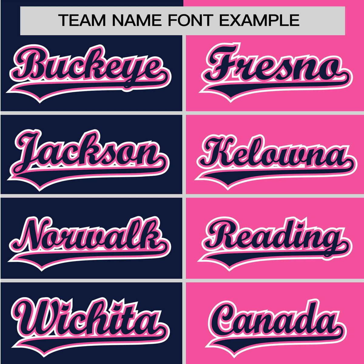 Custom Navy Pink Authentic Split Fashion Baseball Jersey