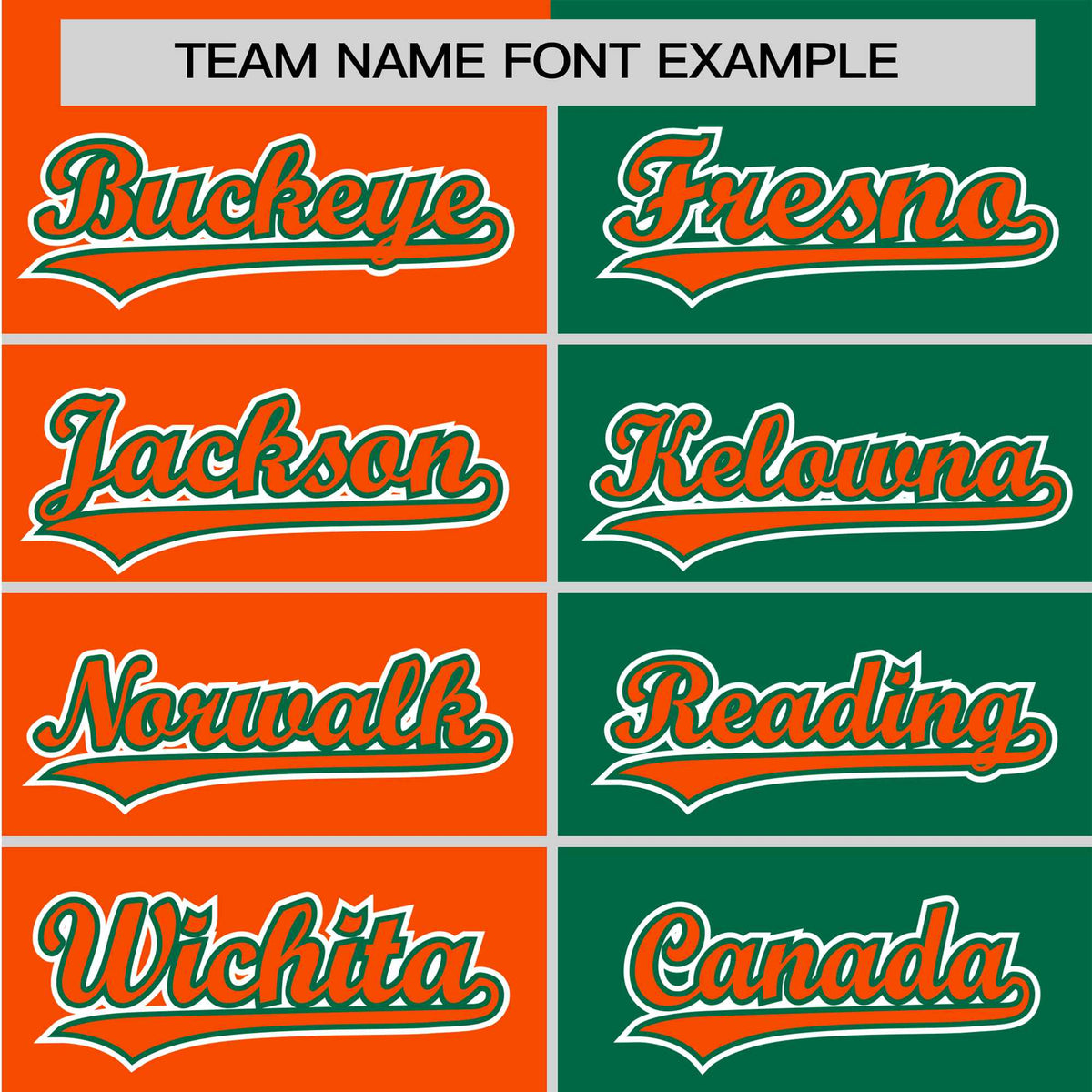 Custom Orange Kelly Green Authentic Split Fashion Baseball Jersey