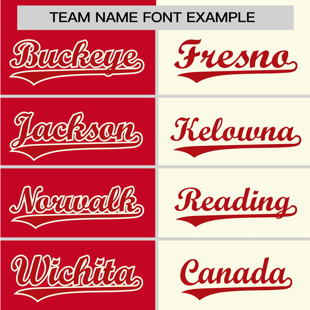 Custom Red Cream Authentic Split Fashion Baseball Jersey