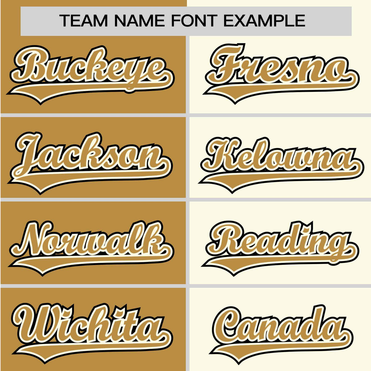 Custom Old Gold Cream Authentic Split Fashion Baseball Jersey