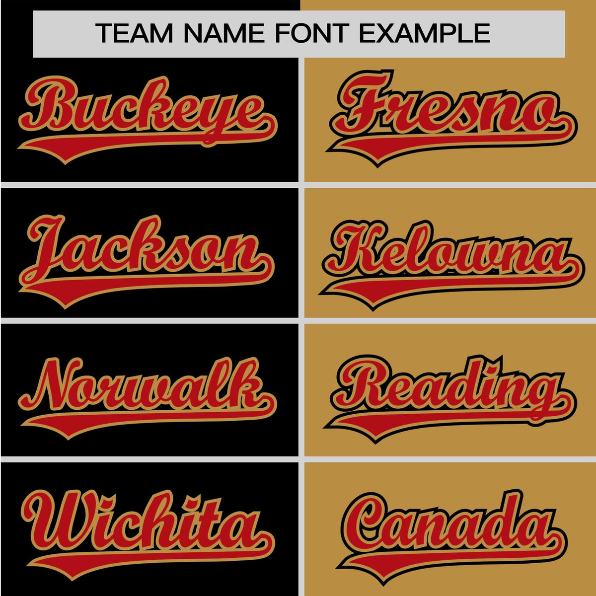 Custom Black Old Gold-Red Authentic Split Fashion Baseball Jersey