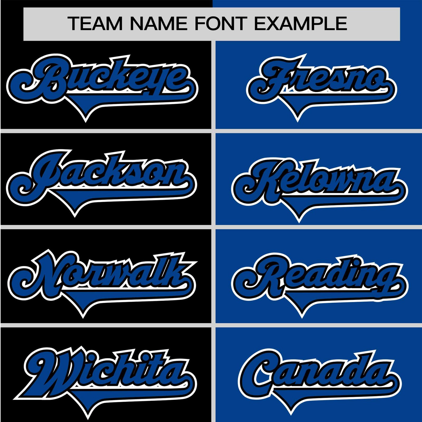 Custom Black Royal Blue Authentic Split Fashion Baseball Jersey