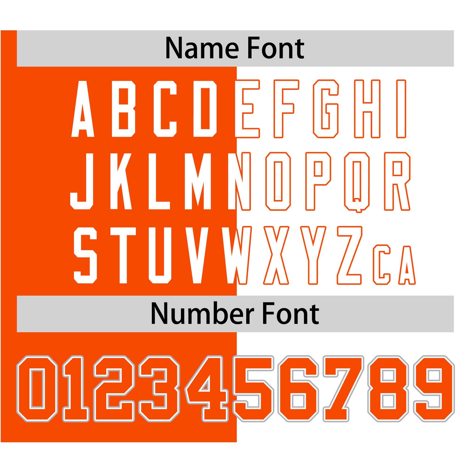 Custom Orange White Authentic Split Fashion Baseball Jersey