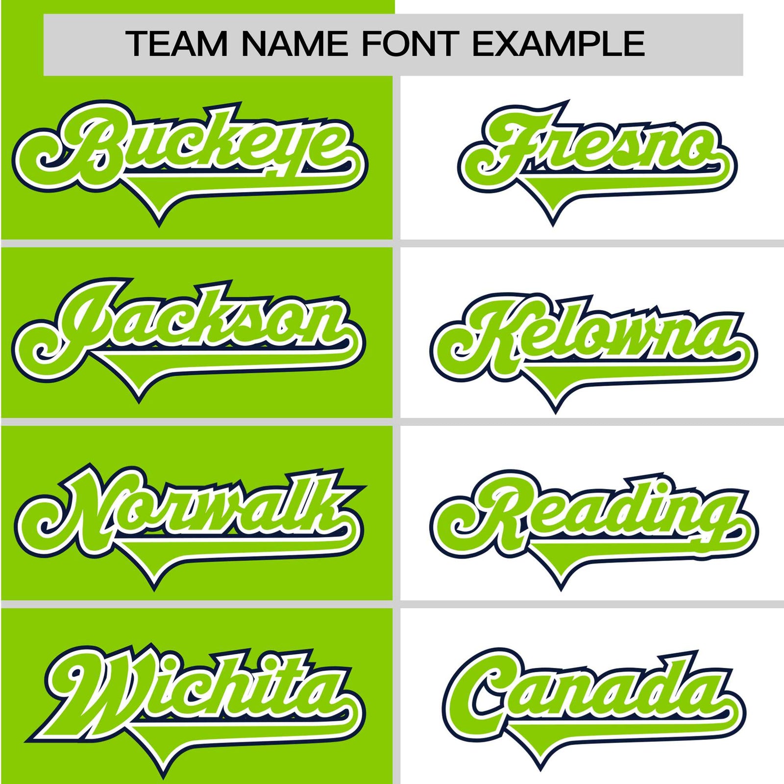 Custom Neon Green White Authentic Split Fashion Baseball Jersey