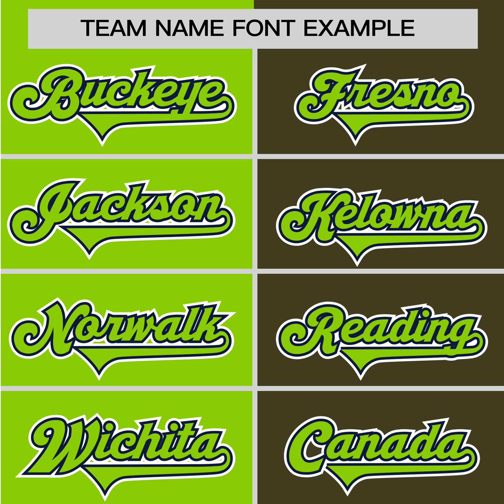 Custom Neon Green Olive Authentic Split Fashion Baseball Jersey