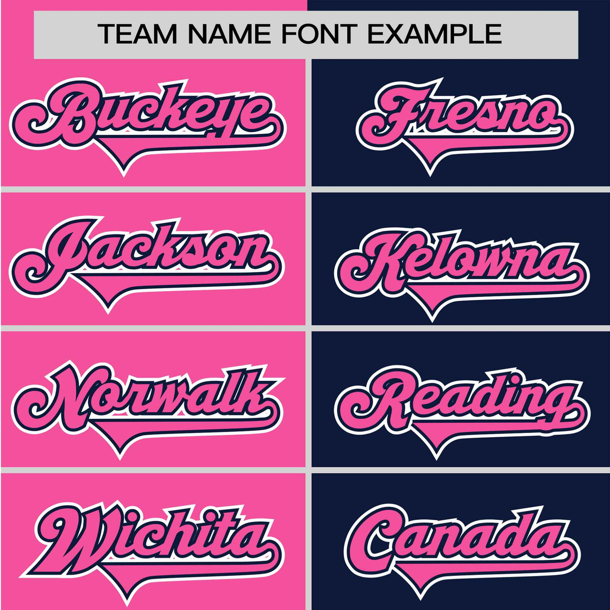 Custom Pink Navy Authentic Split Fashion Baseball Jersey