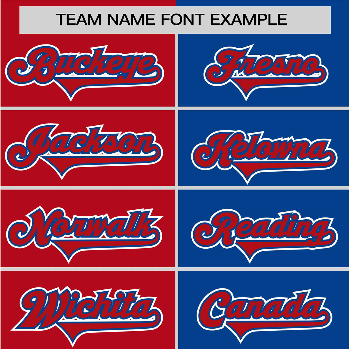 Custom Red Royal Blue Authentic Split Fashion Baseball Jersey