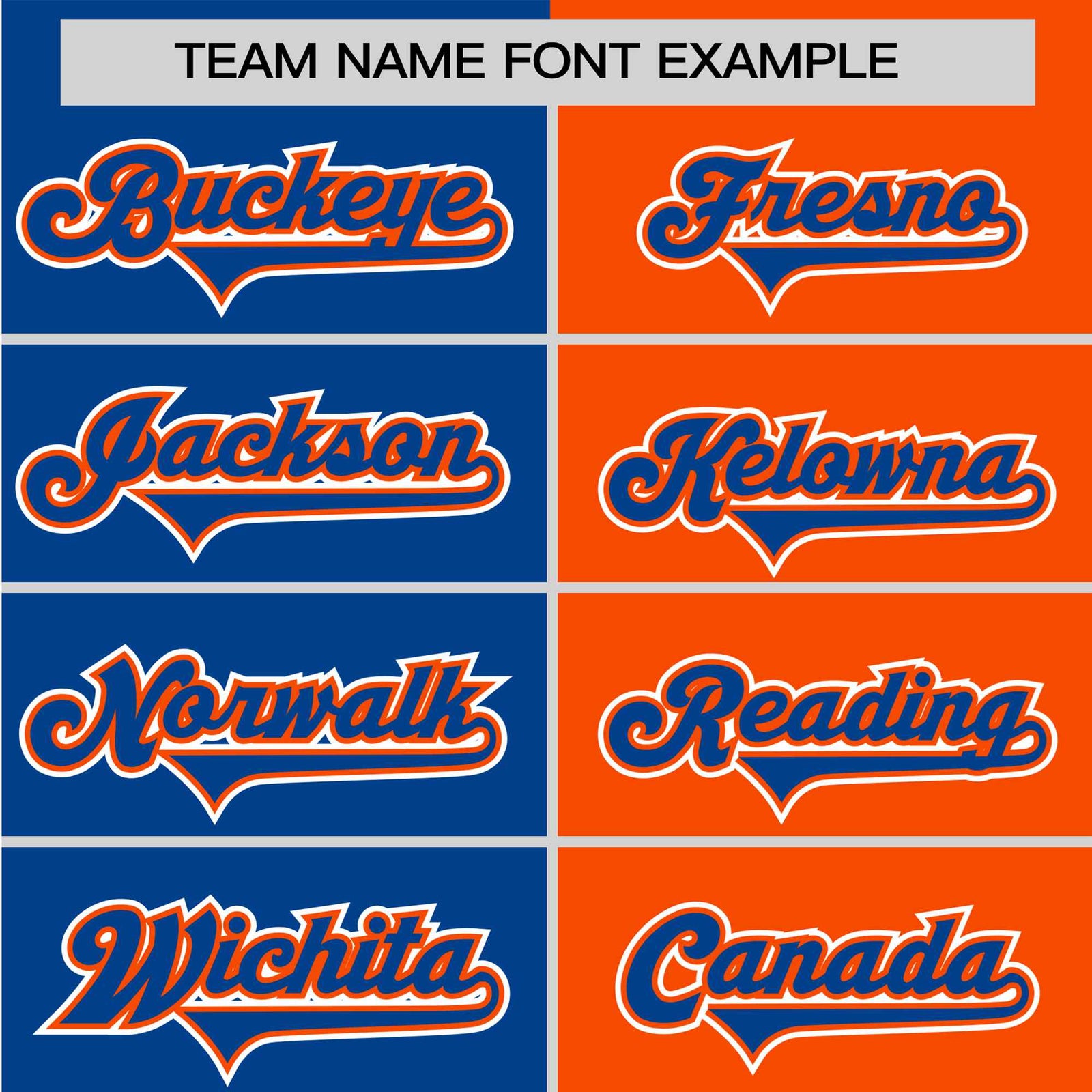 Custom Royal Blue Orange Authentic Split Fashion Baseball Jersey