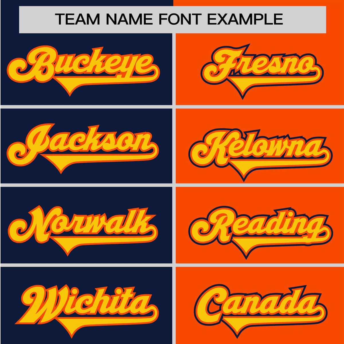 Custom Navy Orange Authentic Split Fashion Baseball Jersey