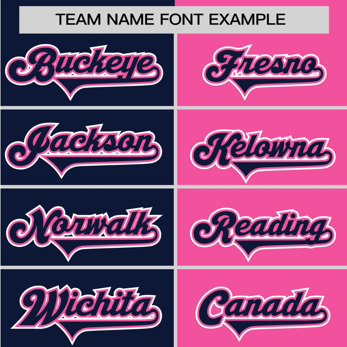 Custom Navy Pink Authentic Split Fashion Baseball Jersey