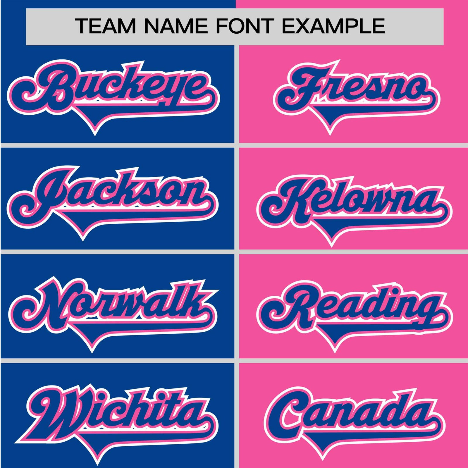 Custom Royal Blue Pink Authentic Split Fashion Baseball Jersey