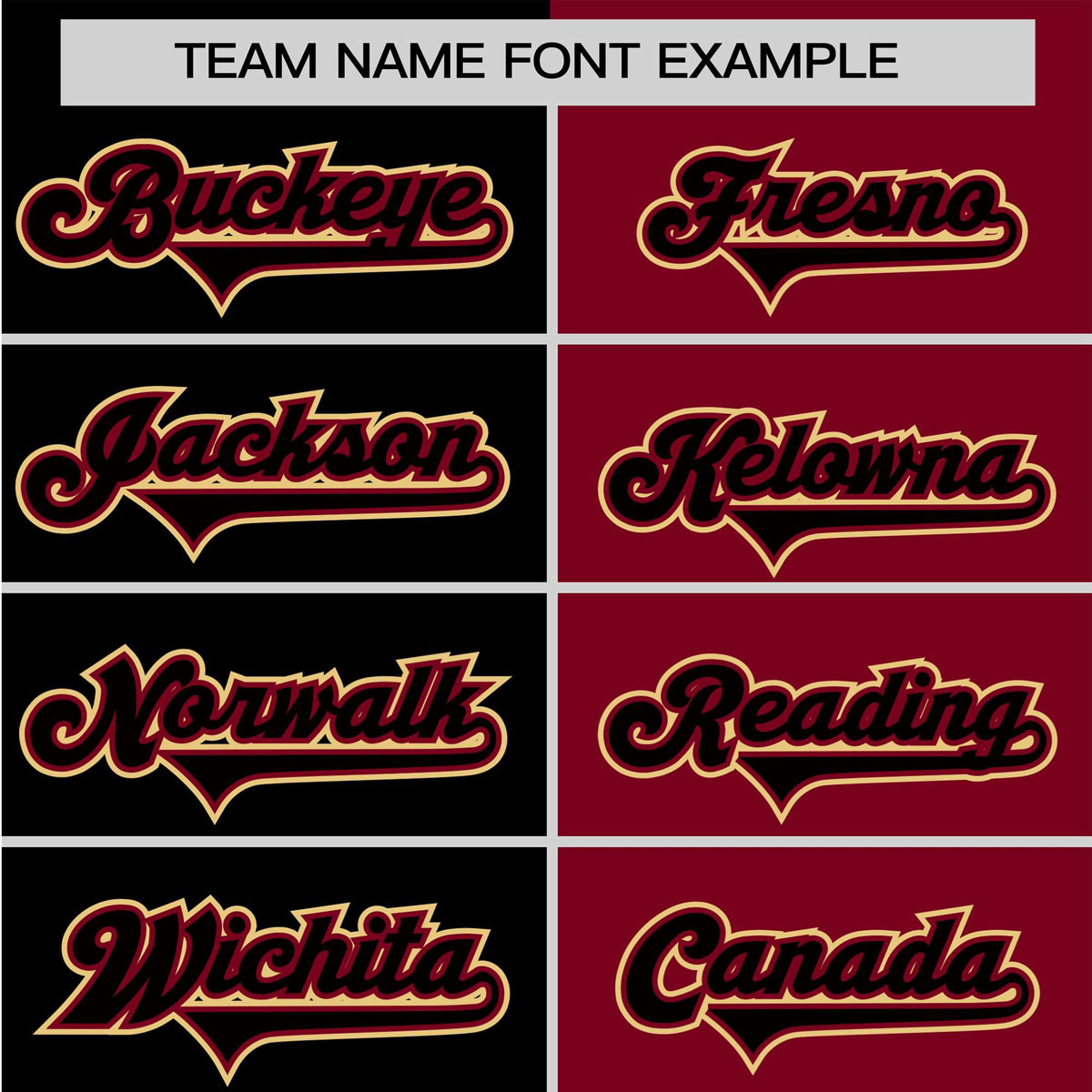 Custom Black Crimson Authentic Split Fashion Baseball Jersey