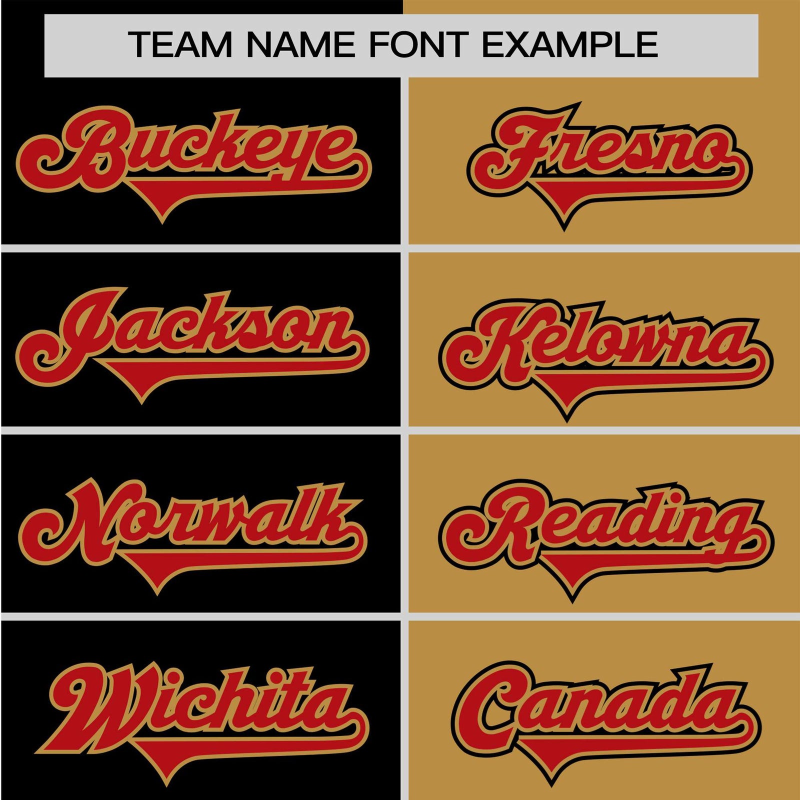 Custom Black Old Gold-Red Authentic Split Fashion Baseball Jersey