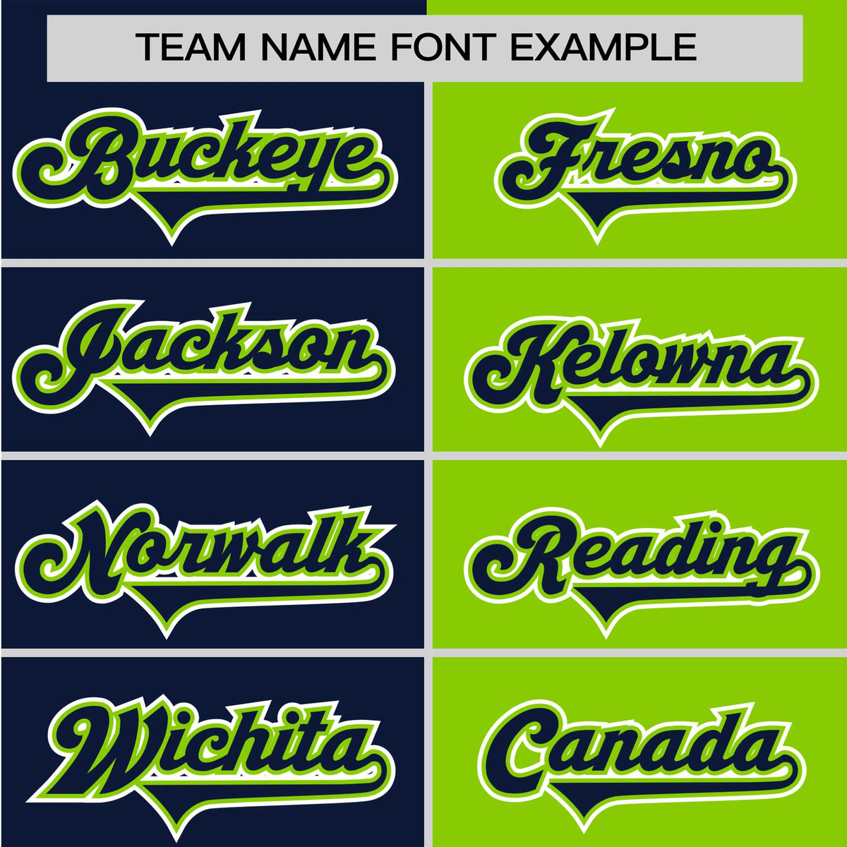 Custom Navy Neon Green Authentic Split Fashion Baseball Jersey