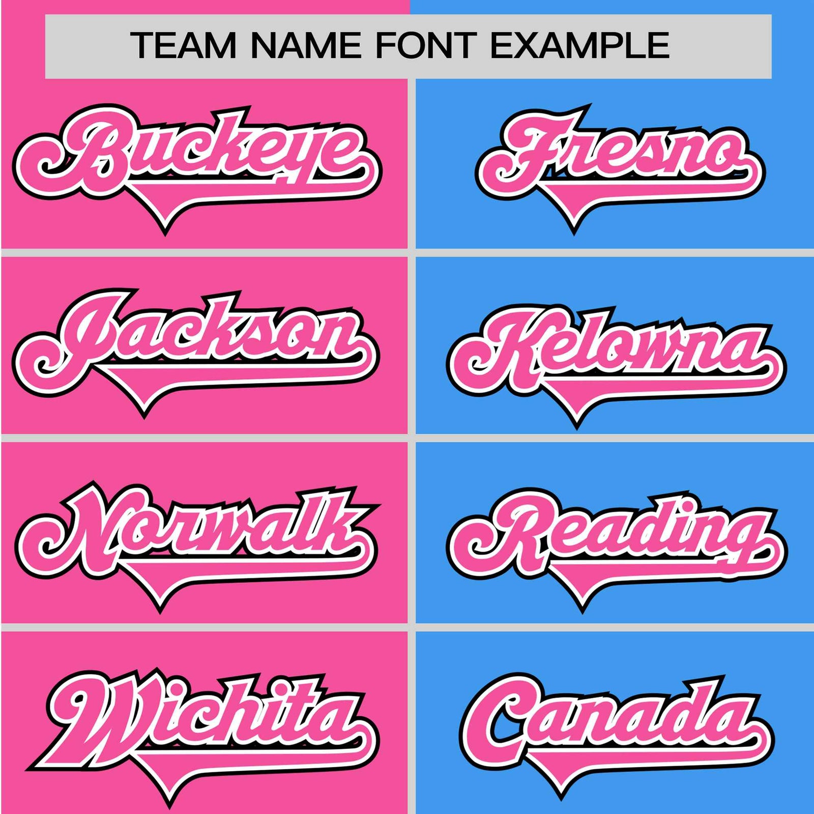 Custom Pink Powder Blue Authentic Split Fashion Baseball Jersey