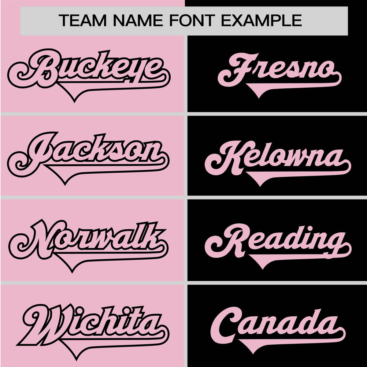 Custom Light Pink Black Authentic Split Fashion Baseball Jersey