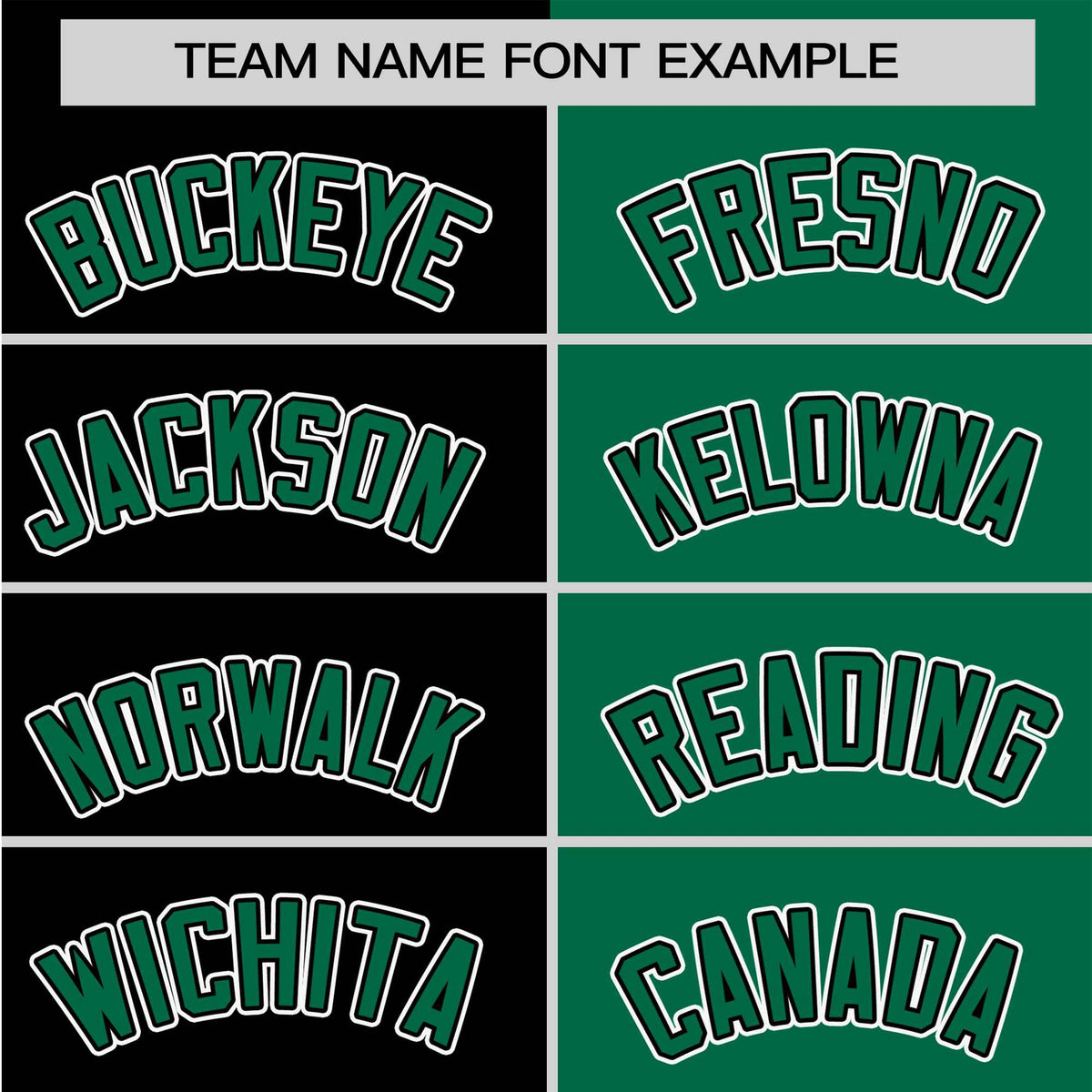 Custom Black Kelly Green Authentic Split Fashion Baseball Jersey