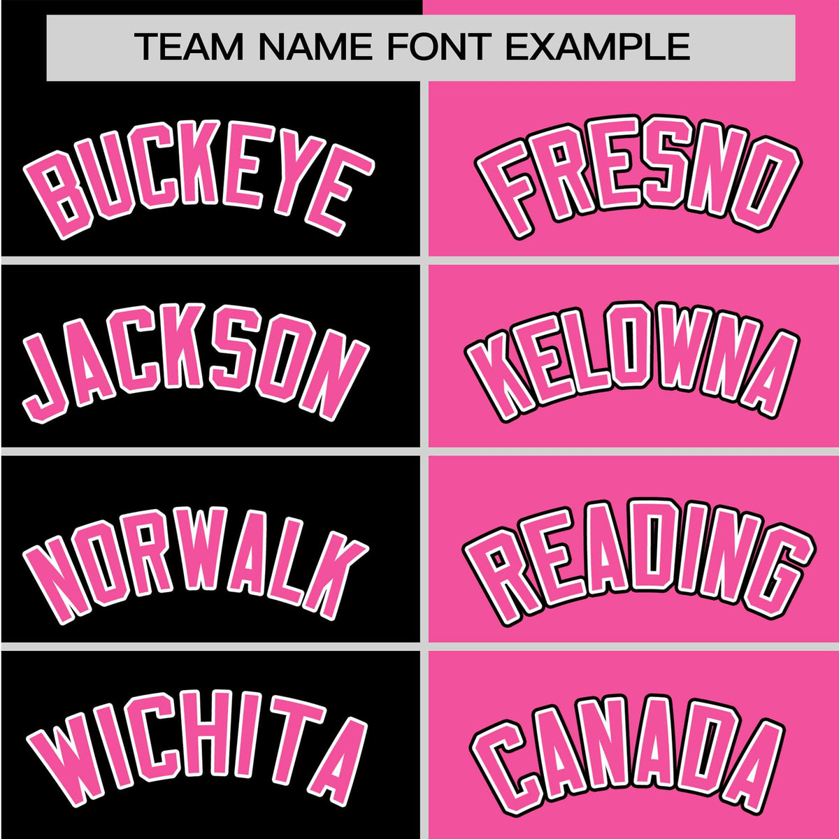 Custom Black Pink Authentic Split Fashion Baseball Jersey