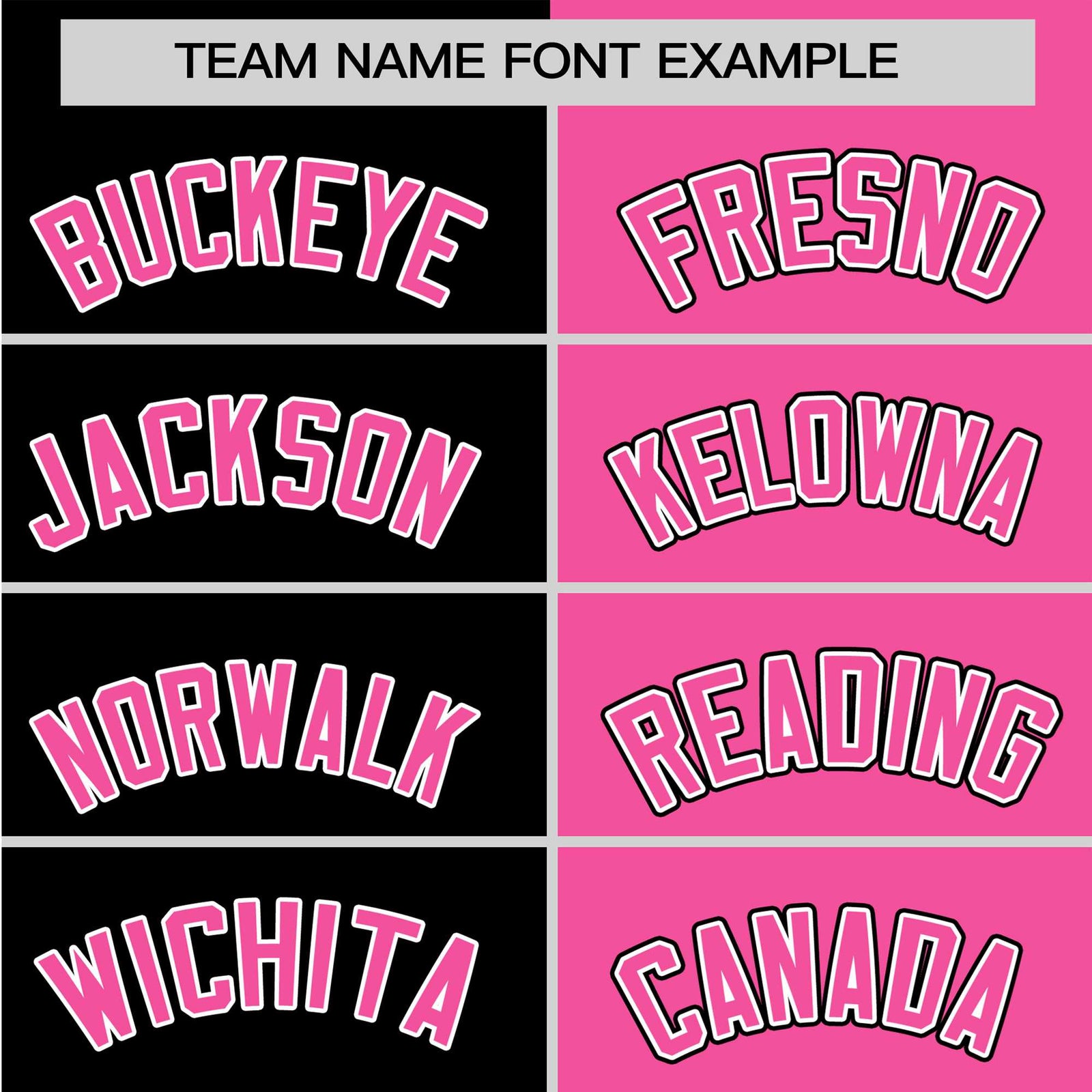 Custom Black Pink Authentic Split Fashion Baseball Jersey