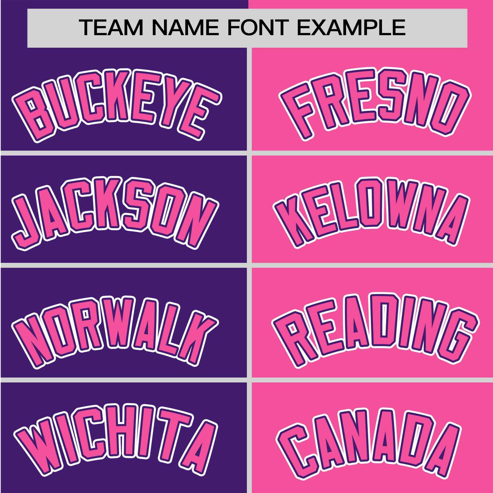 Custom Purple Pink Authentic Split Fashion Baseball Jersey
