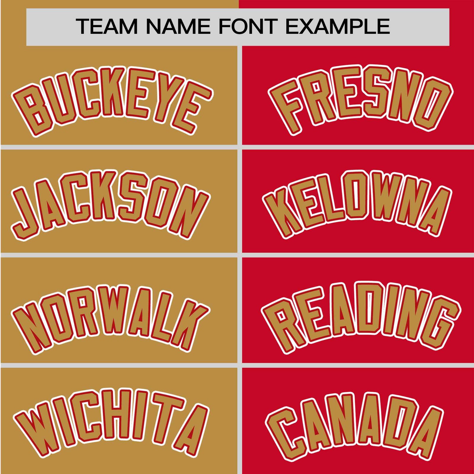 Custom Old Gold Red Authentic Split Fashion Baseball Jersey