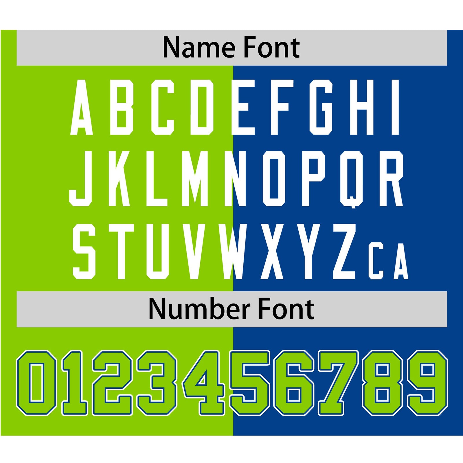 Custom Neon Green-Royal Blue Authentic Split Fashion Baseball Jersey