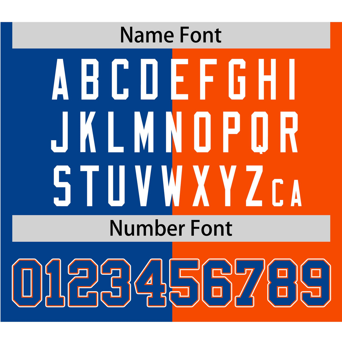 Custom Royal Blue Orange Authentic Split Fashion Baseball Jersey