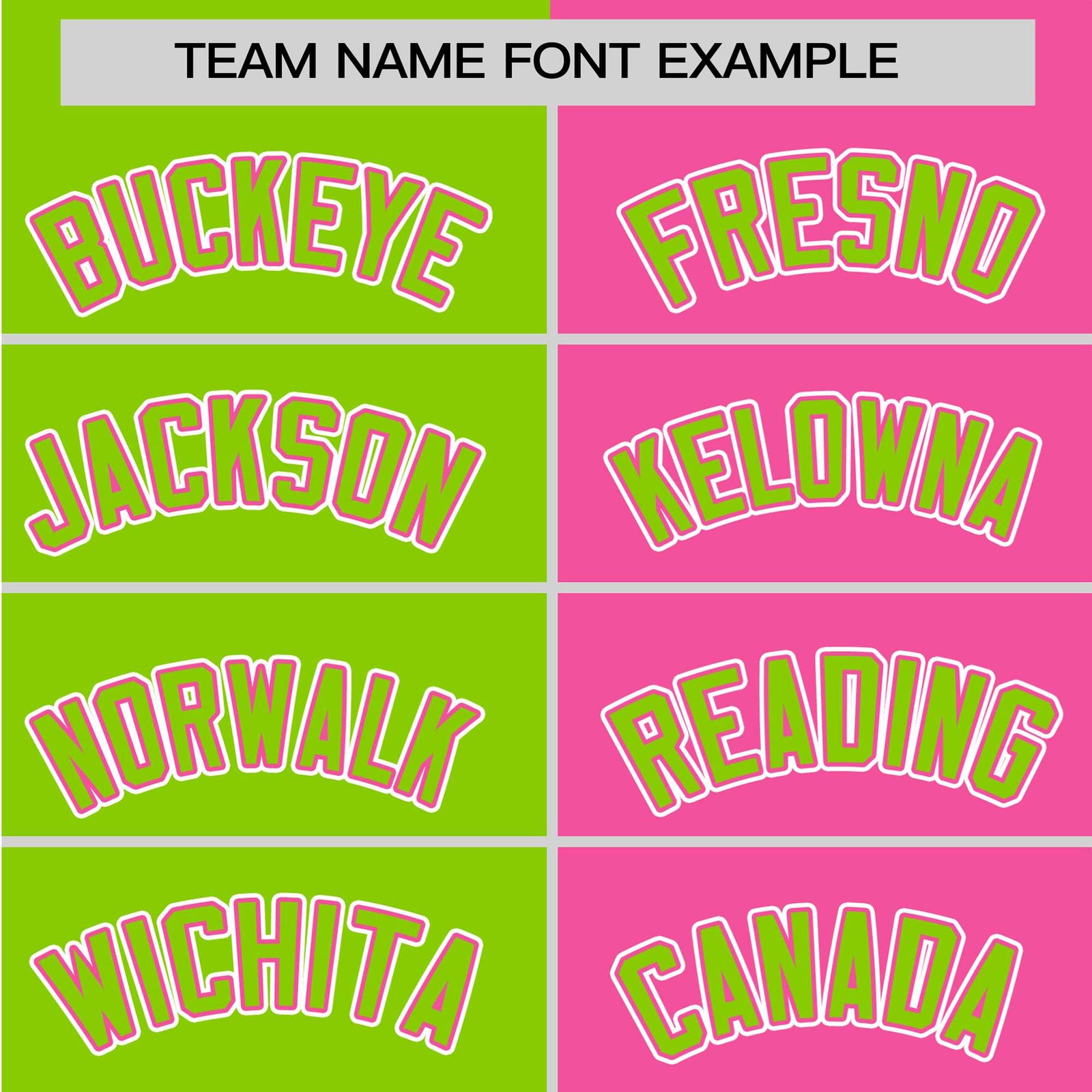 Custom Neon Green Pink Authentic Split Fashion Baseball Jersey