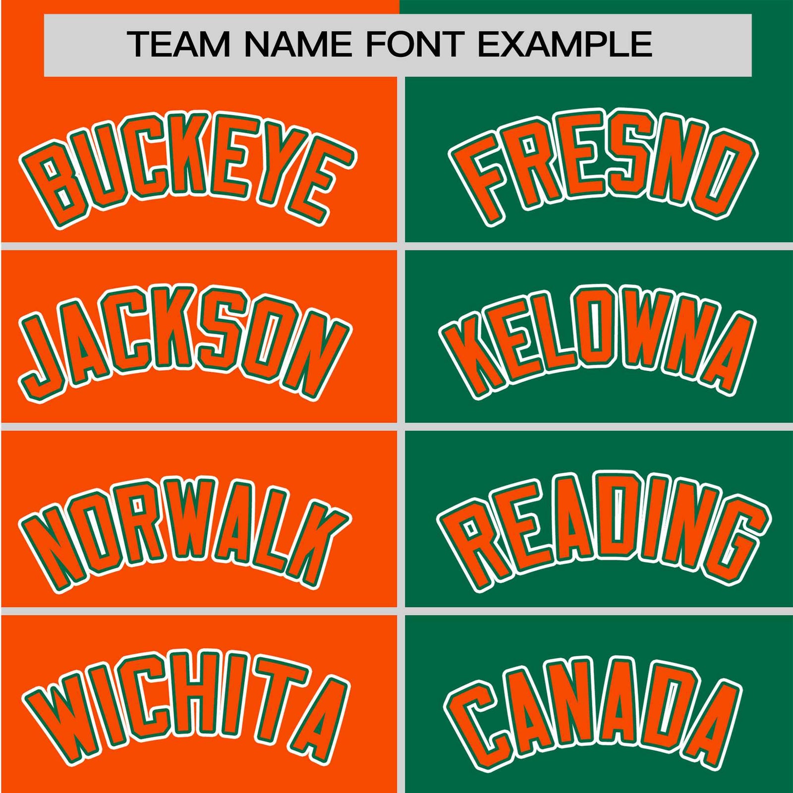 Custom Orange Kelly Green Authentic Split Fashion Baseball Jersey