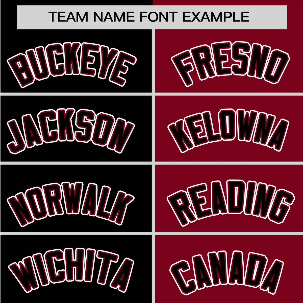 Custom Black Crimson Authentic Split Fashion Baseball Jersey