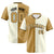 Custom Old Gold Cream Authentic Split Fashion Baseball Jersey