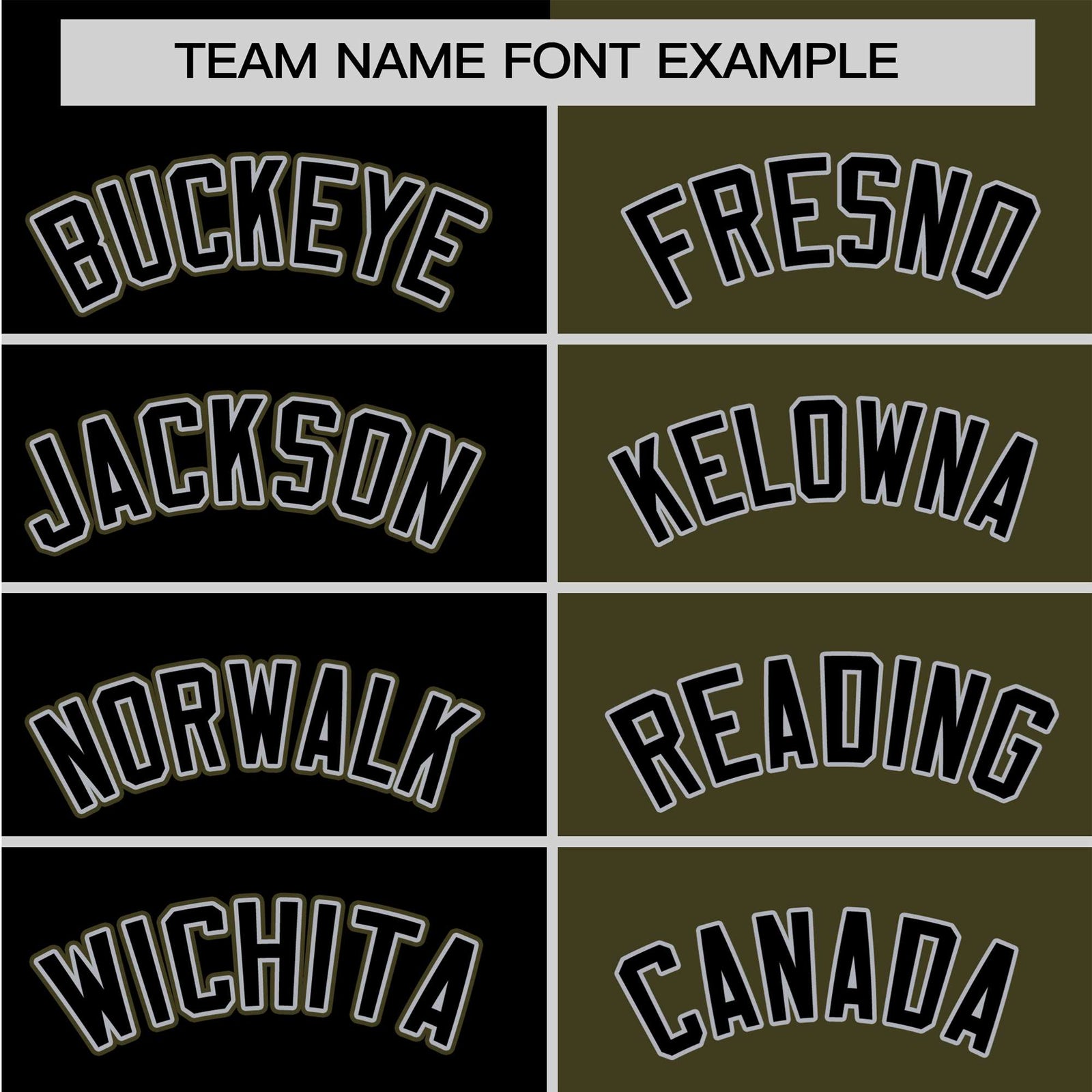 Custom Black Olive Authentic Split Fashion Baseball Jersey