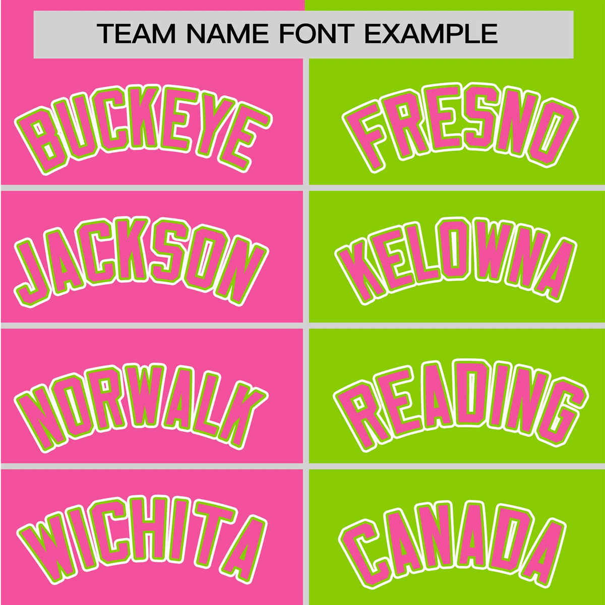 Custom Pink Neon Green Authentic Split Fashion Baseball Jersey