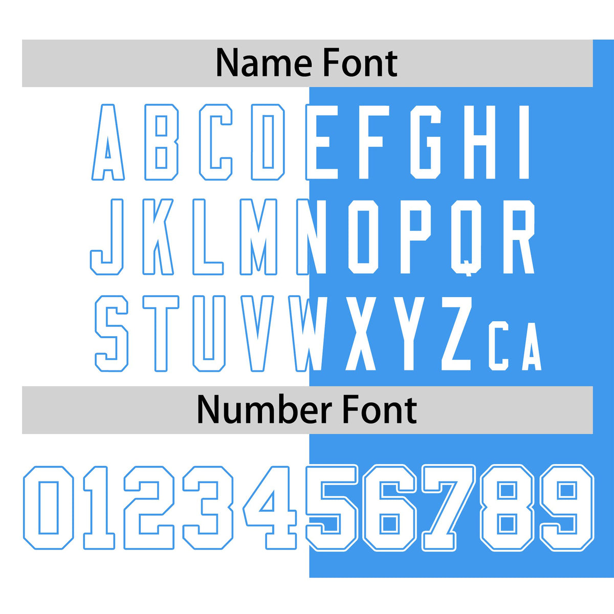 Custom White Powder Blue Authentic Split Fashion Baseball Jersey