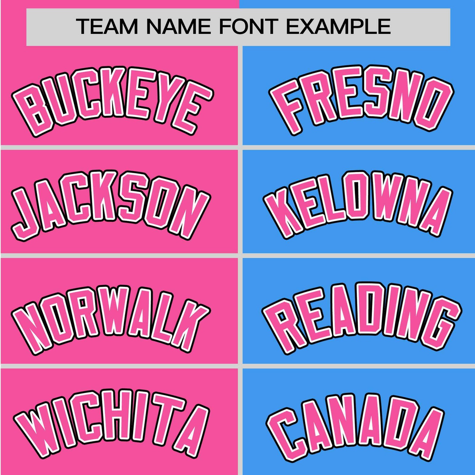 Custom Pink Powder Blue Authentic Split Fashion Baseball Jersey