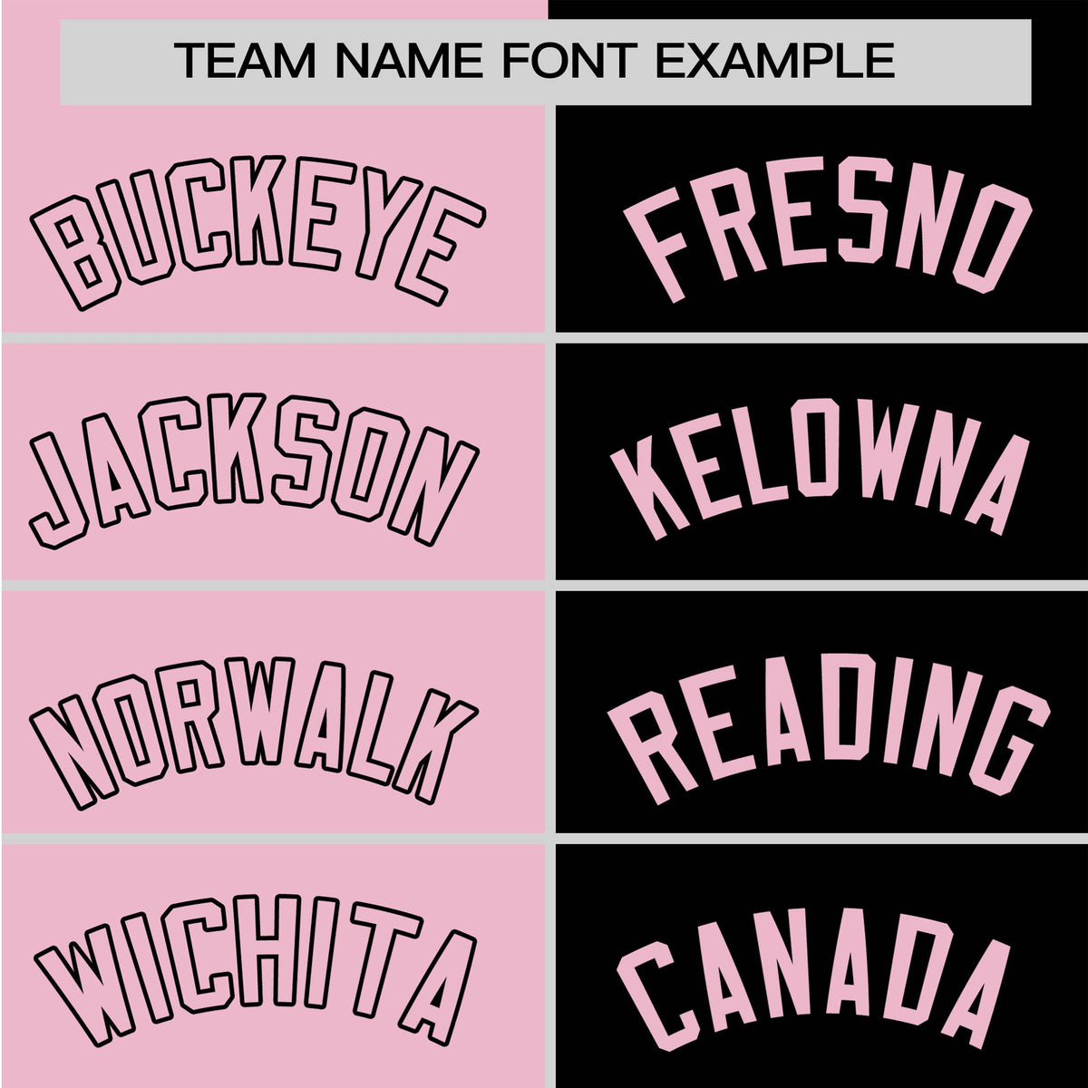 Custom Light Pink Black Authentic Split Fashion Baseball Jersey