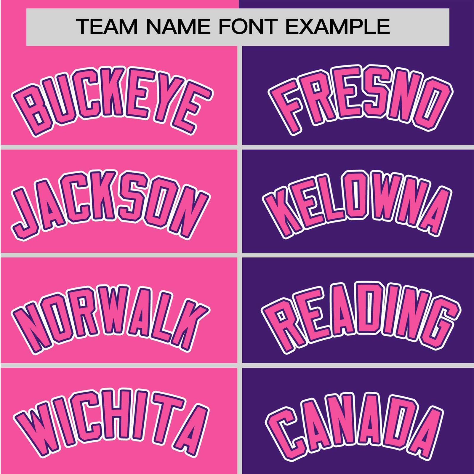 Custom Pink Purple Authentic Split Fashion Baseball Jersey